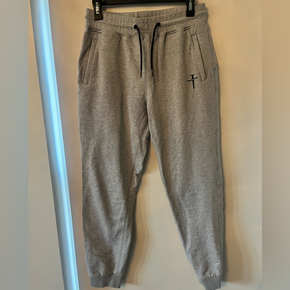 Youth/Boys Three Nails Gray Athletic Jogger Pants